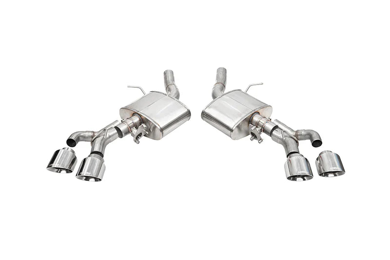 Corsa 22-25 Cadillac CT4 V Blackwing 3in Active Valve Axle-Back - 4.5in Black Tip 21319BLK