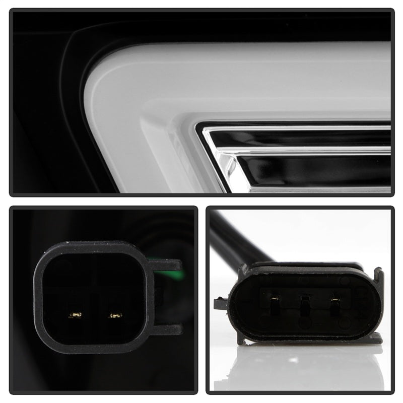 Spyder Dodge Durango 11-13 Halogen Model Only Projector Headlights - Chrome PRO-YD-DDU11SI-C SPYDER