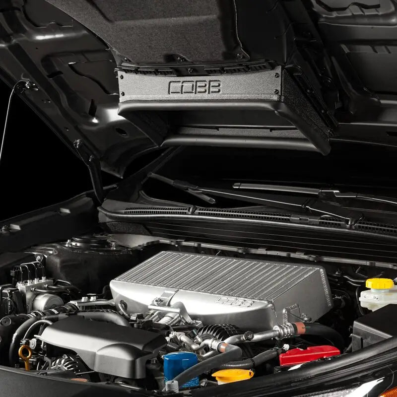 COBB 20-24 Subaru Outback XT/Legacy XT/OB Wilderness Top Mount Intercooler Kit - Black B43410-BK COBB