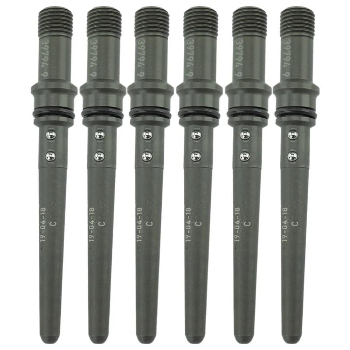 Industrial Injection 03-04 Cummins 5.9L Reman Stock Injector Pack w/ Connecting Tubes - Set of 6