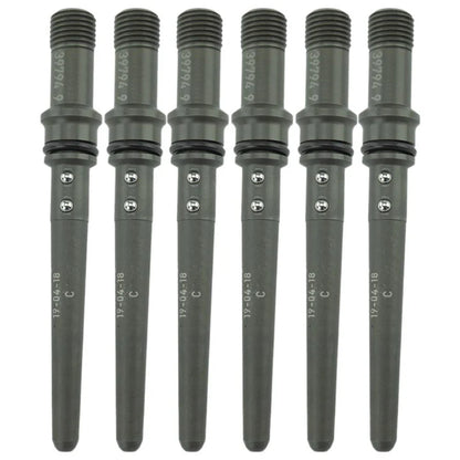 Industrial Injection 03-04 Cummins 5.9L Reman Stock Injector Pack w/ Connecting Tubes - Set of 6