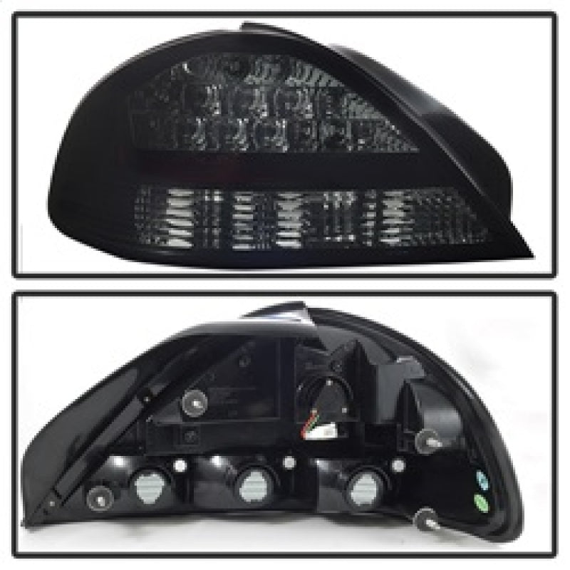 Spyder 99-05 Pontiac Grand Am LED Tail Lights - Black Smoke SPYDER