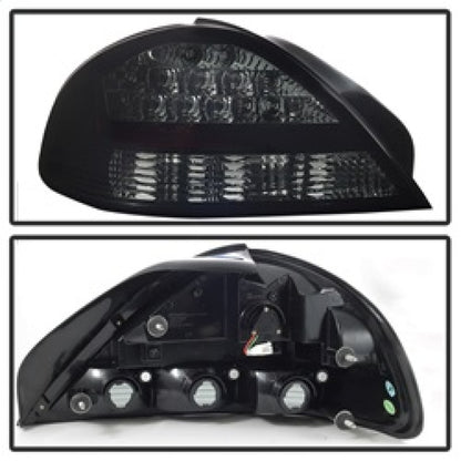 Spyder 99-05 Pontiac Grand Am LED Tail Lights - Black Smoke SPYDER