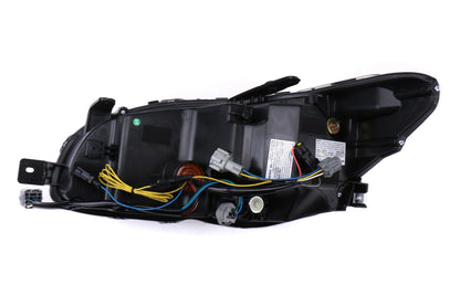 OLM Sokudo LED Headlights with DRL + Sequential Turns - 2015-2021 Subaru WRX / STI