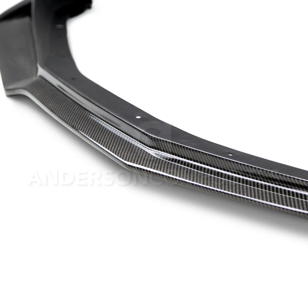 Anderson Composites 2016 - 2024 Camaro SS Type-AZ Carbon Fiber Front Chin Spoiler - AC-FL16CHCAM-AZ