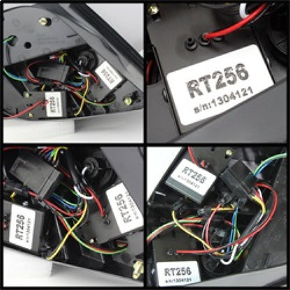 Spyder Mercedes Benz W204 C-Class 11-14 LED Tail Lights - Blk ALT-YD-MBZC11-LED-BK SPYDER