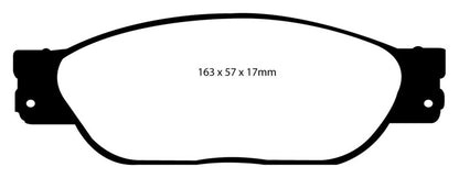 EBC RedStuff Front Brake Pads - DP31220C EBC