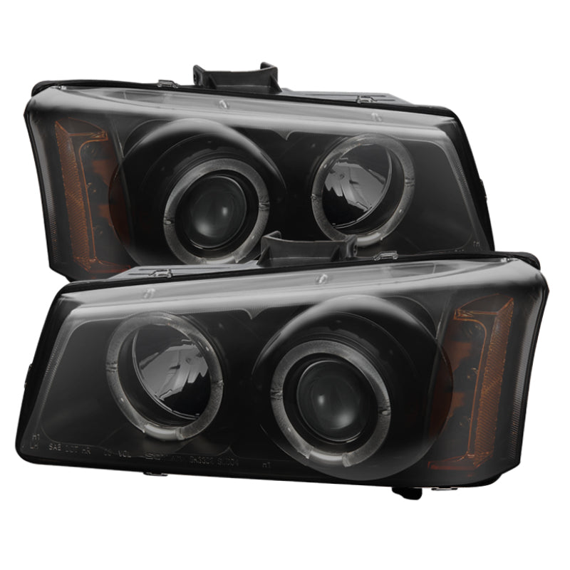 Spyder Chevy Silverado 1500/2500/3500 03-06 Projector Headlights PRO-YD-CS03-AM-BSM SPYDER