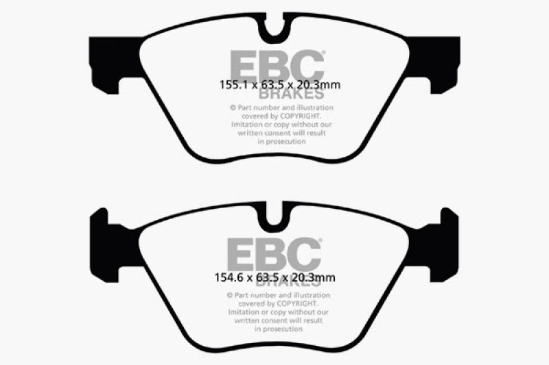 EBC Ultimax2 Front Brake Pads - UD1504 EBC