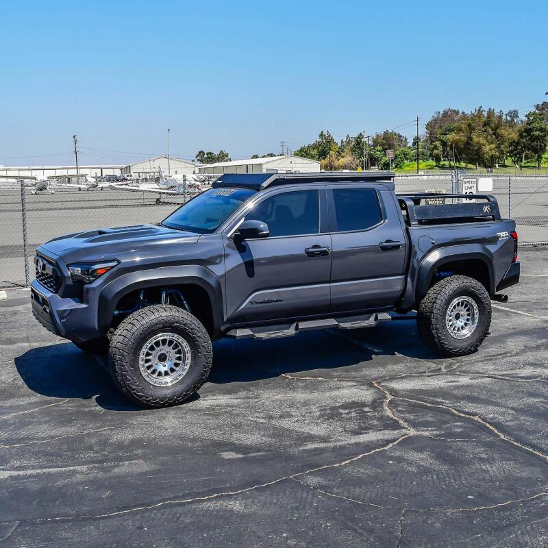 Westin/HDX 2024+ Toyota Tacoma Double Cab Xtreme Nerf Step Bars - Textured Black Westin