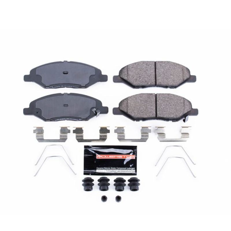 Power Stop 09-11 Nissan Versa Front Z23 Evolution Sport Brake Pads w/Hardware PowerStop