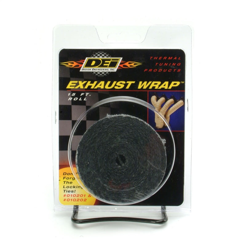 DEI Exhaust Wrap 1in x 15ft - Black DEI