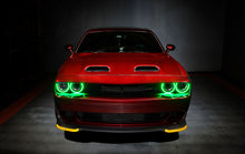 Load image into Gallery viewer, Oracle 15-21 Dodge Challenger Dynamic Surface Mount Headlight Halo Kit - ColorSHIFT - Dynamic