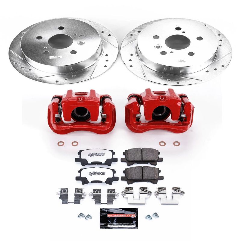 Power Stop 04-07 Toyota High Lander Rear Z36 Truck & Tow Brake Kit w/Calipers PowerStop