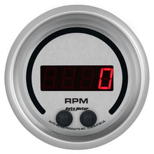 Load image into Gallery viewer, Autometer 85.7mm Silver 0-16K RPM Tachometer Ultra-Lite Elite Digital Gauge