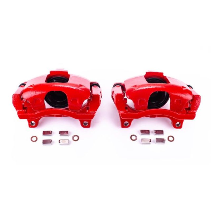 Power Stop 09-12 Dodge Journey Front Red Calipers w/Brackets - Pair PowerStop