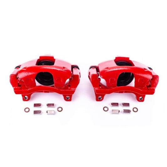 Power Stop 09-12 Dodge Journey Front Red Calipers w/Brackets - Pair PowerStop