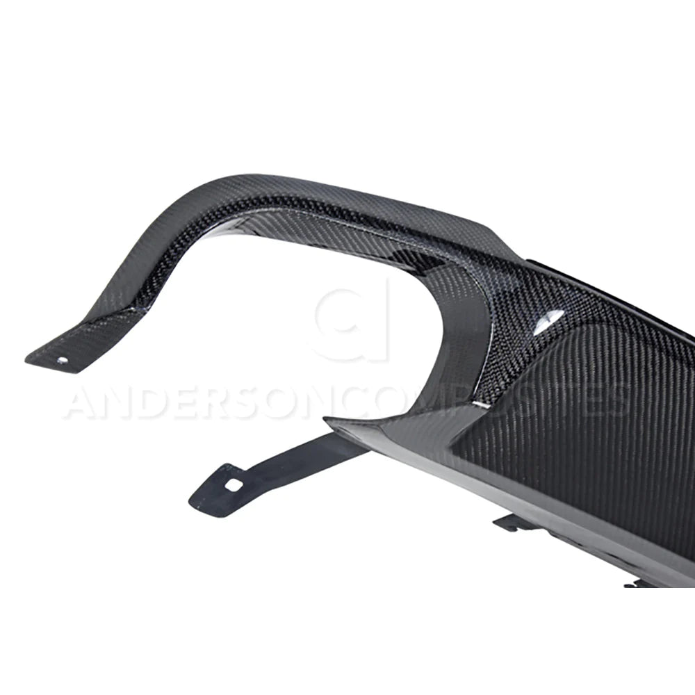 Anderson Composites 2013 - 2014 Shelby GT500 And 2013 Boss 302 Carbon Fiber Rear Diffuser - AC-RD1213FDGT