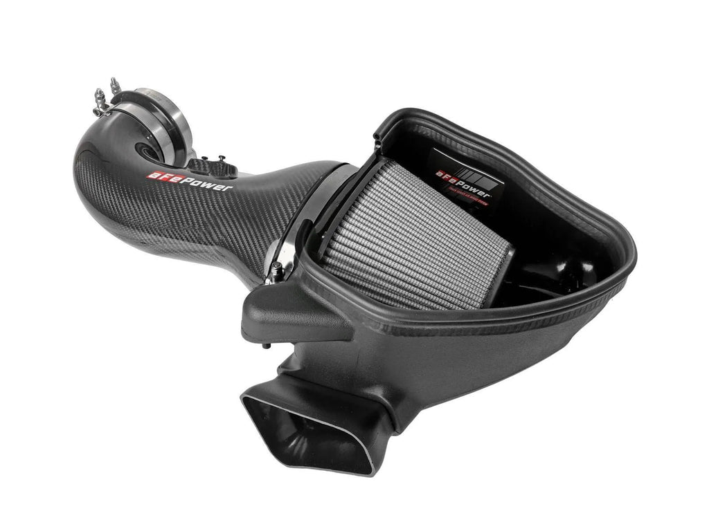 aFe Track Series Carbon Fiber Air Intake System 17-24 Chevrolet Camaro ZL1 - 57-10018D