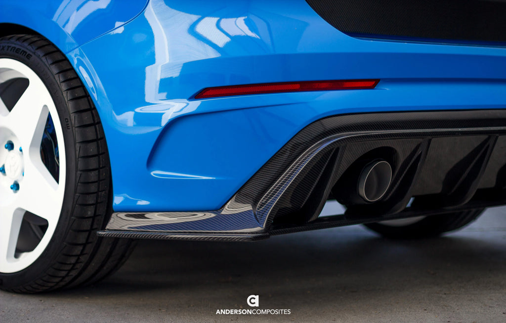 Anderson Composites 2016-2018 Focus Rs Carbon Fiber Rear Diffuser - AC-RL16FDFO-AR