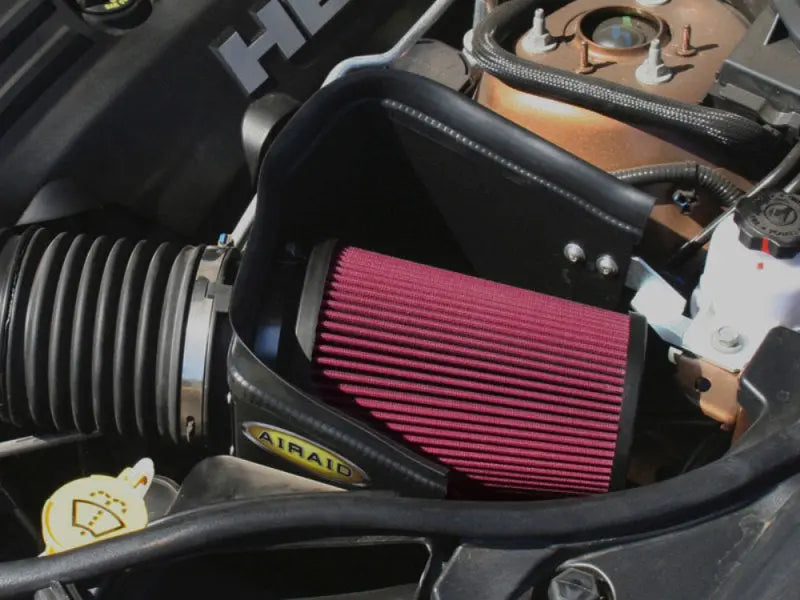 Airaid 11-14 Jeep GC / 11-13 Dodge Durango 3.6/5.7L CAD Intake System w/o Tube (Dry / Red Media) Airaid