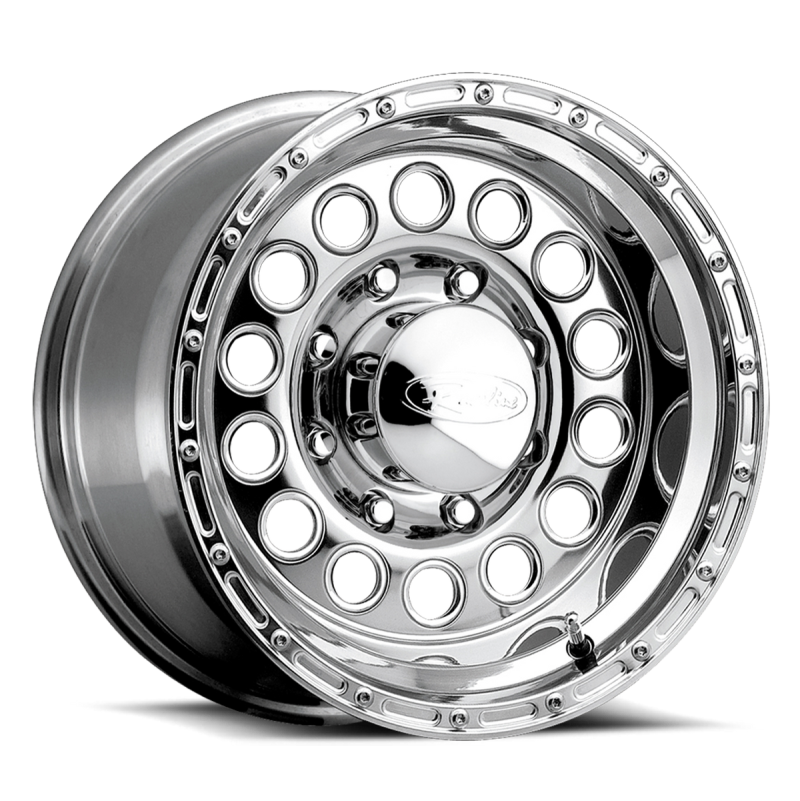 Raceline 887 Rock Crusher 16x10in / 8x165.1 BP / -24mm Offset / 130.81mm Bore - Polished Wheel Raceline