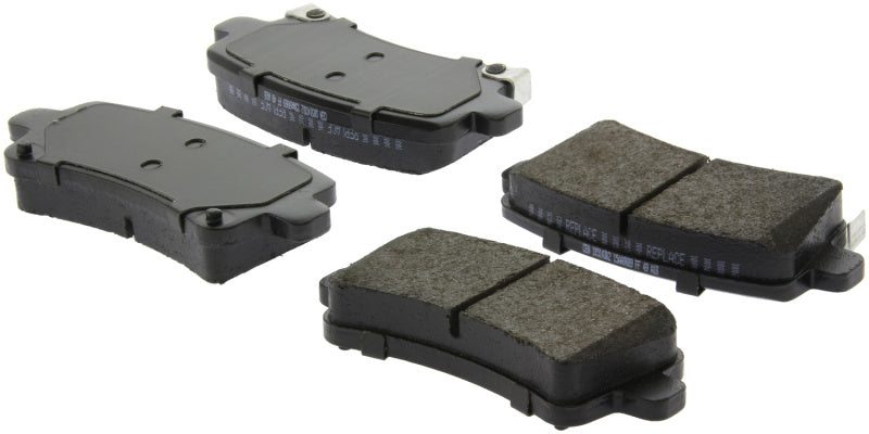 StopTech Premium Ceramic Rear Brake Pads - 308.14302