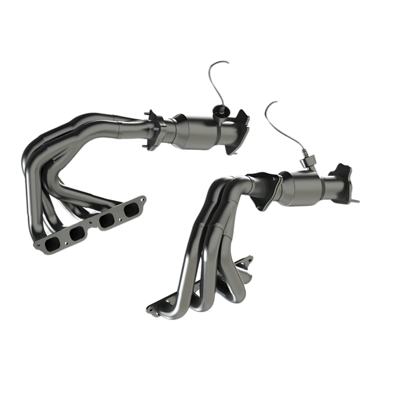 Kooks 22+ Chevrolet C8 Corvette Z06 LT6 1-7/8in. x 2in. SS Tri-Y Headers w/ GREEN Cats Kooks Headers