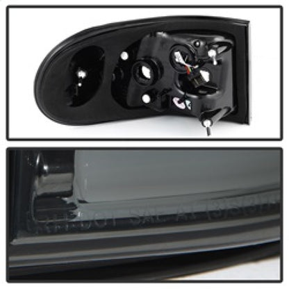 Spyder Toyota FJ Cruiser 07-13 Light Bar LED Tail Lights Smoke ALT-YD-TFJ07-LBLED-SM SPYDER