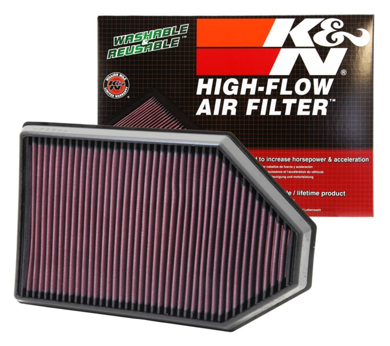 K&N Replacement Air Filter for 11 Chrysler 300/300C / Challenger 3.6L/5.7L/6.4L / Charger 3.6L/5.7L K&N Engineering