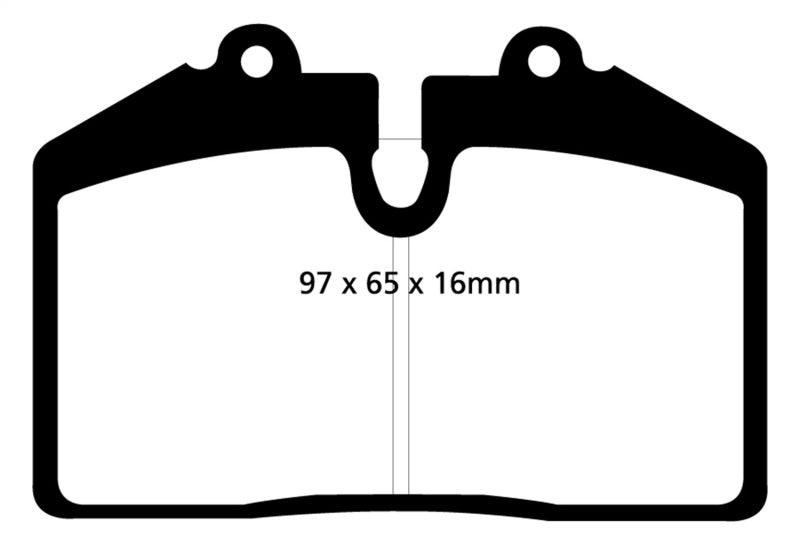 EBC YellowStuff Front Brake Pads - DP41013R EBC