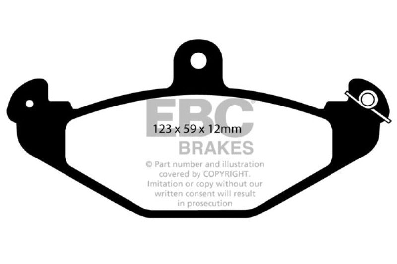 EBC Ultimax2 Rear Brake Pads - UD491 EBC