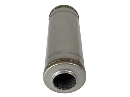 afe MACH Force-Xp Muffler 2-1/2 IN ID Center/Center x 9 IN Dia. x 14 IN L - Round Body