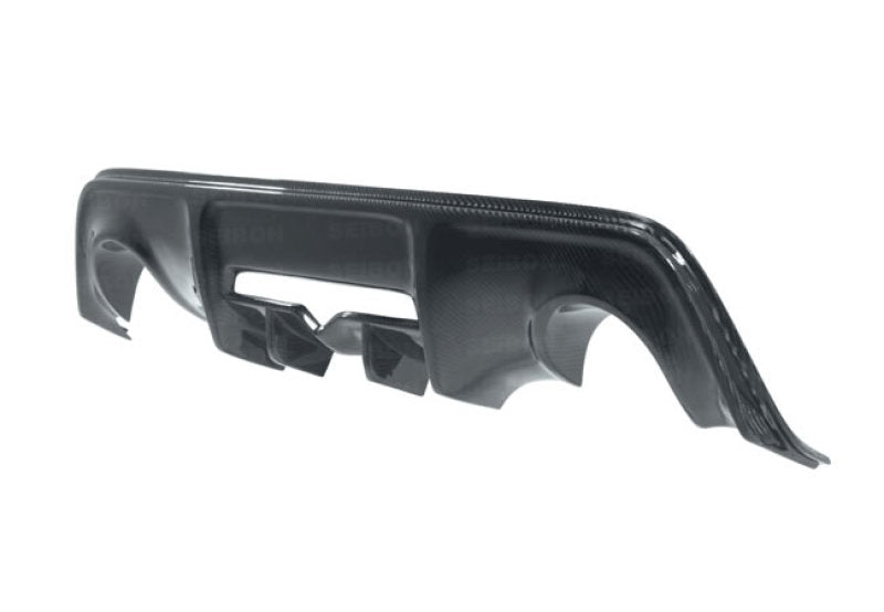 Seibon Carbon fiber rear diffuser cover for 2013-2016 Scion FRS / 2013-2020 Subaru BRZ - RDC1213SCNFRS
