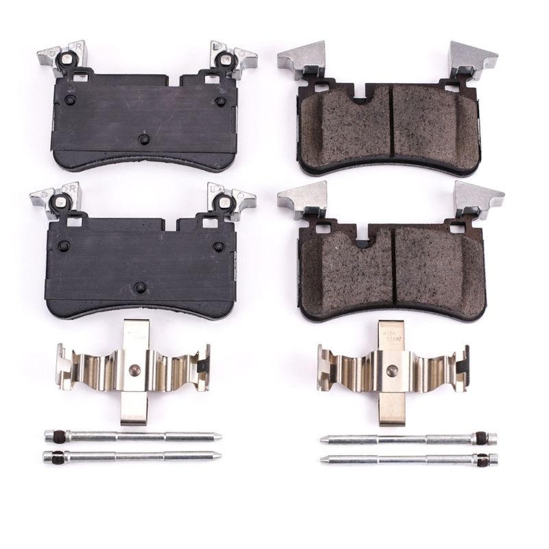 Power Stop 08-13 Mercedes-Benz C63 AMG Rear Z17 Evolution Ceramic Brake Pads w/Hardware PowerStop
