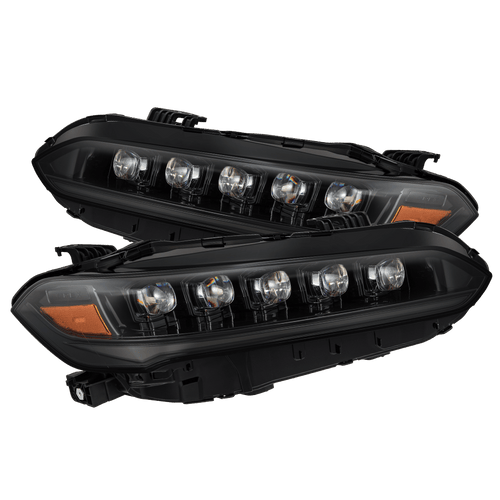 AlphaRex 22-25 Honda Civic NOVA LED Headlights - Alpha Black