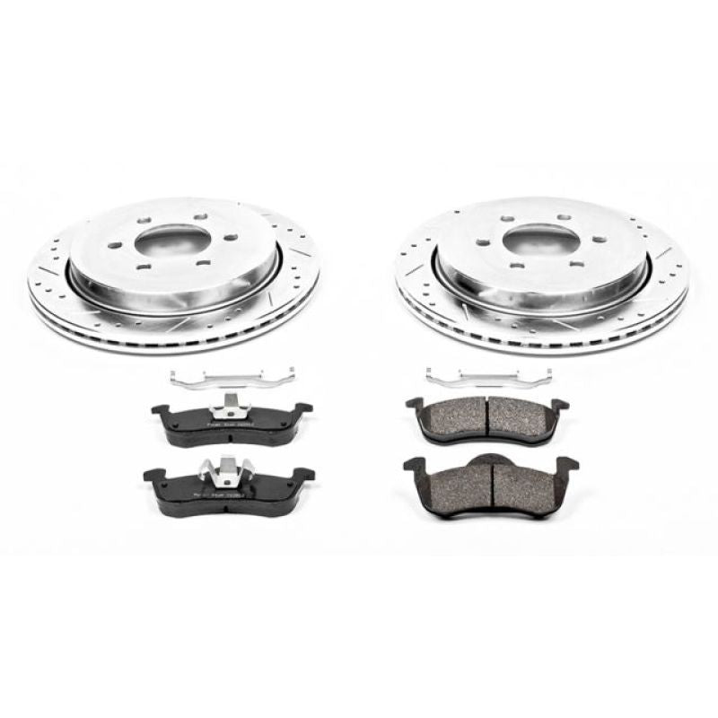 Power Stop 07-17 Ford Expedition Rear Z23 Evolution Sport Brake Kit PowerStop