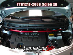 Tanabe TTB121F Front Strut Tower Bar 07-14 Toyota Yaris Hatchback / Sedan