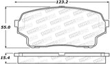 StopTech Premium Ceramic Brake Pads - 308.11050