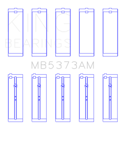 King Engine Bearings Nissan Main Bearing Set