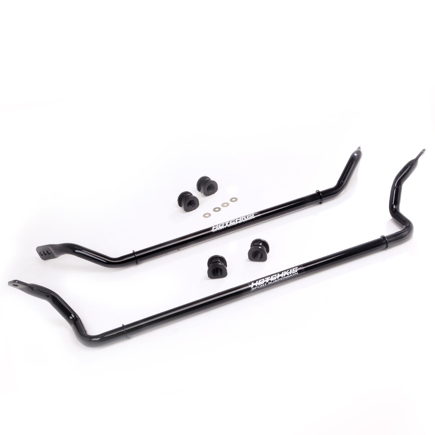 Hotchkis Sway Bar Set – fits 2014–2017 Chevrolet Corvette C7 Stingray, Z51, Z06, and Grand Sport; includes front and rear tubular anti-roll bars, adjustable end links, and mounting hardware, powder-coated finish, SKU 22117.