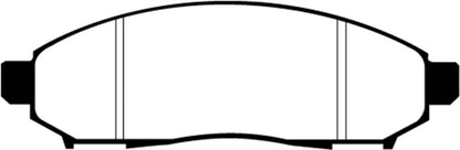 EBC GreenStuff Front Brake Pads - DP21747 EBC