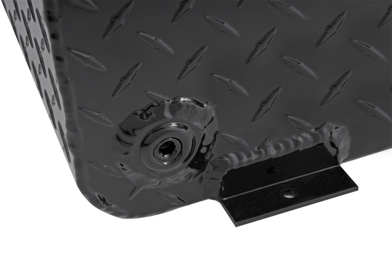 Deezee Universal Tanks - Auxiliary L-Shape Black Tread Aluminum (80 Gal)