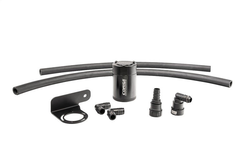 Corsa ALUMINUM OIL CATCH CAN W/ BRACKET | 2015-2023 FORD F-150 5.0L V8 CORSA Performance
