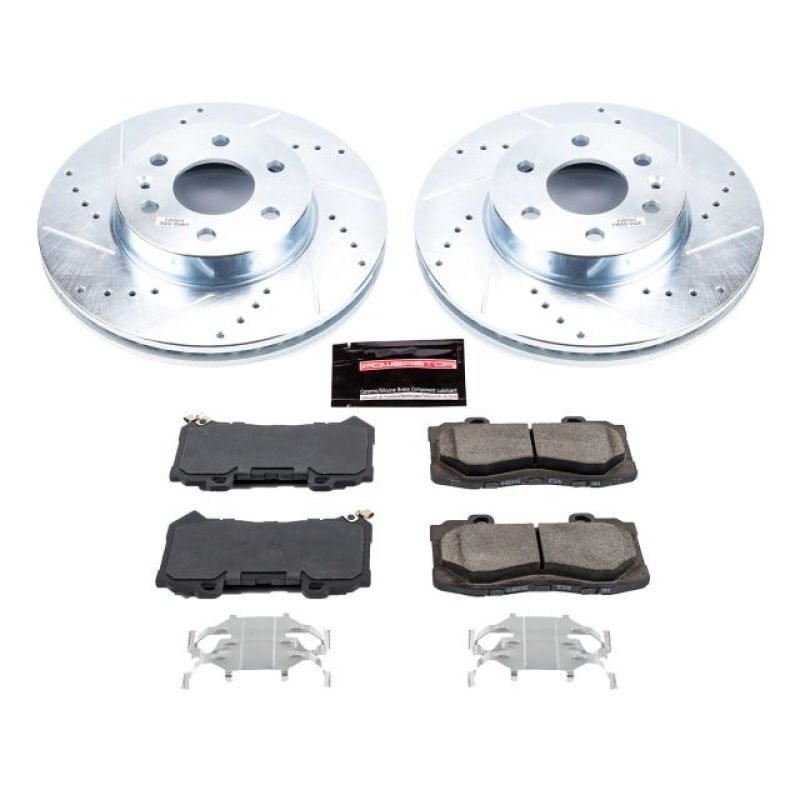 Power Stop 15-18 Chevrolet Colorado Front Z23 Evolution Sport Brake Kit PowerStop