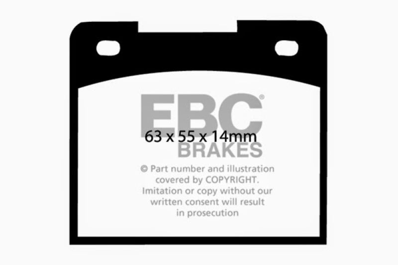 EBC Ultimax2 Front Brake Pads - UD044 EBC