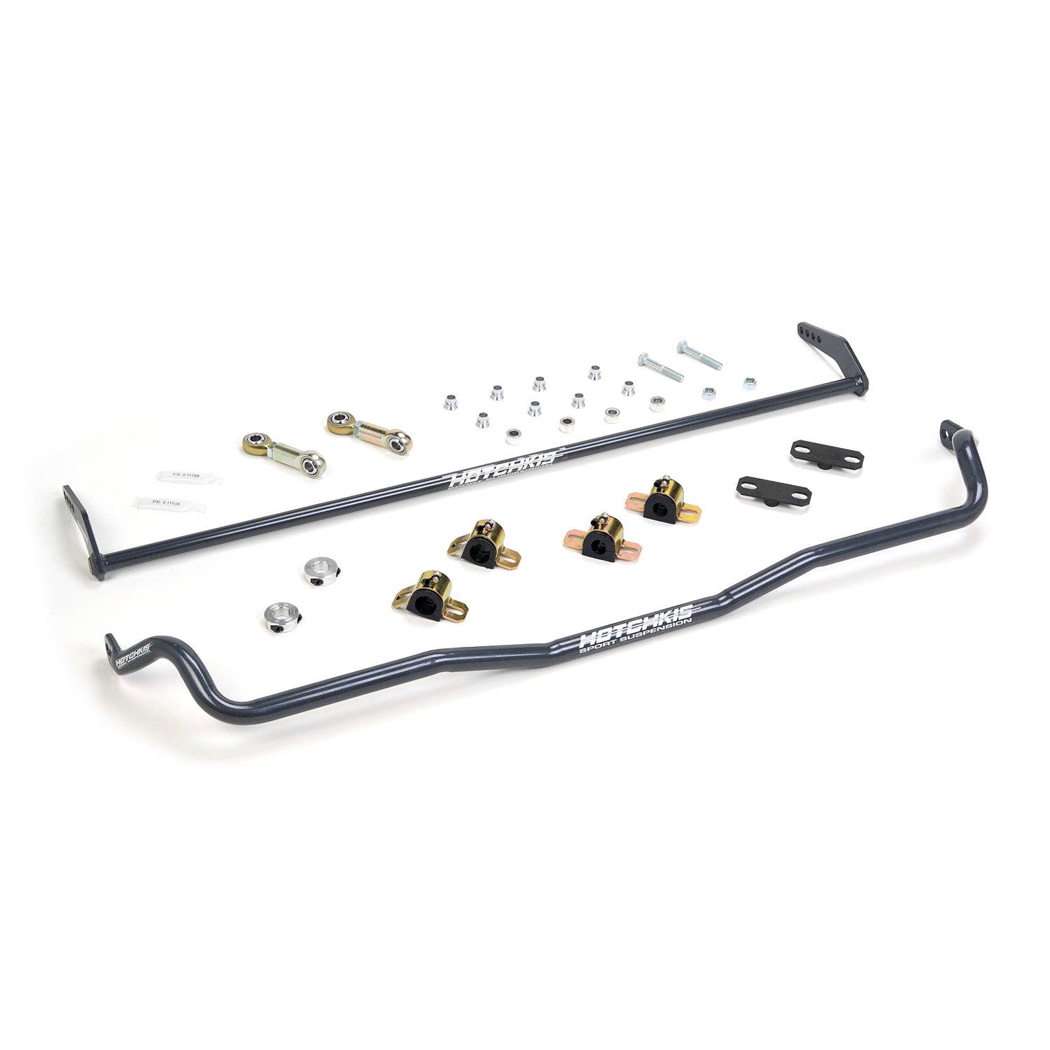 Hotchkis Adjustable Sway Bar Set – fits 2013–2016 Scion FR‑S and 2013–2017 Subaru BRZ RWD; includes front and rear tubular sway bars with adjustable end links and mounting hardware, SKU 22445.
