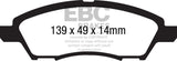 EBC Ultimax2 Front Brake Pads - UD1592