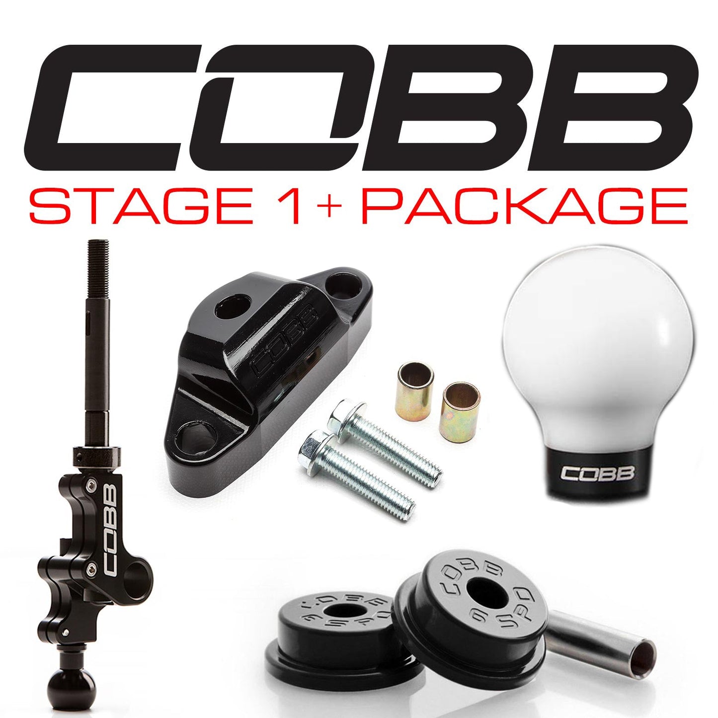 COBB Subaru LGT Spec B 6MT Stage 1+ Drivetrain Package 224X01P-W-BK
