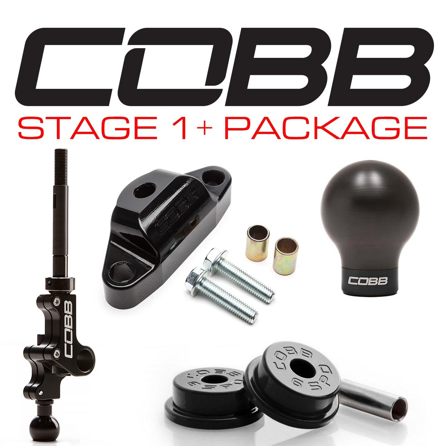 COBB Subaru LGT Spec B 6MT Stage 1+ Drivetrain Package 224X01P-BK